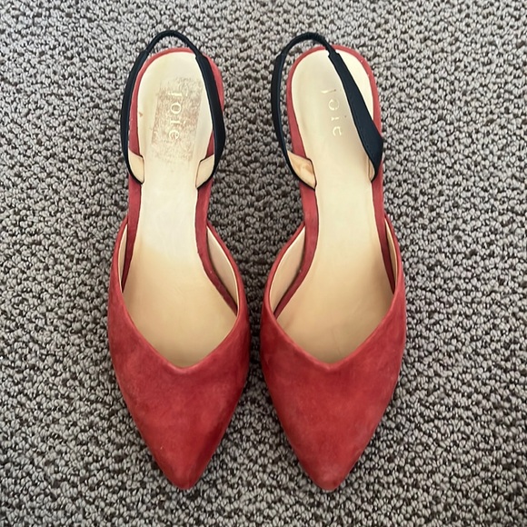 Joie Shoes - Joie sling back kitten heel